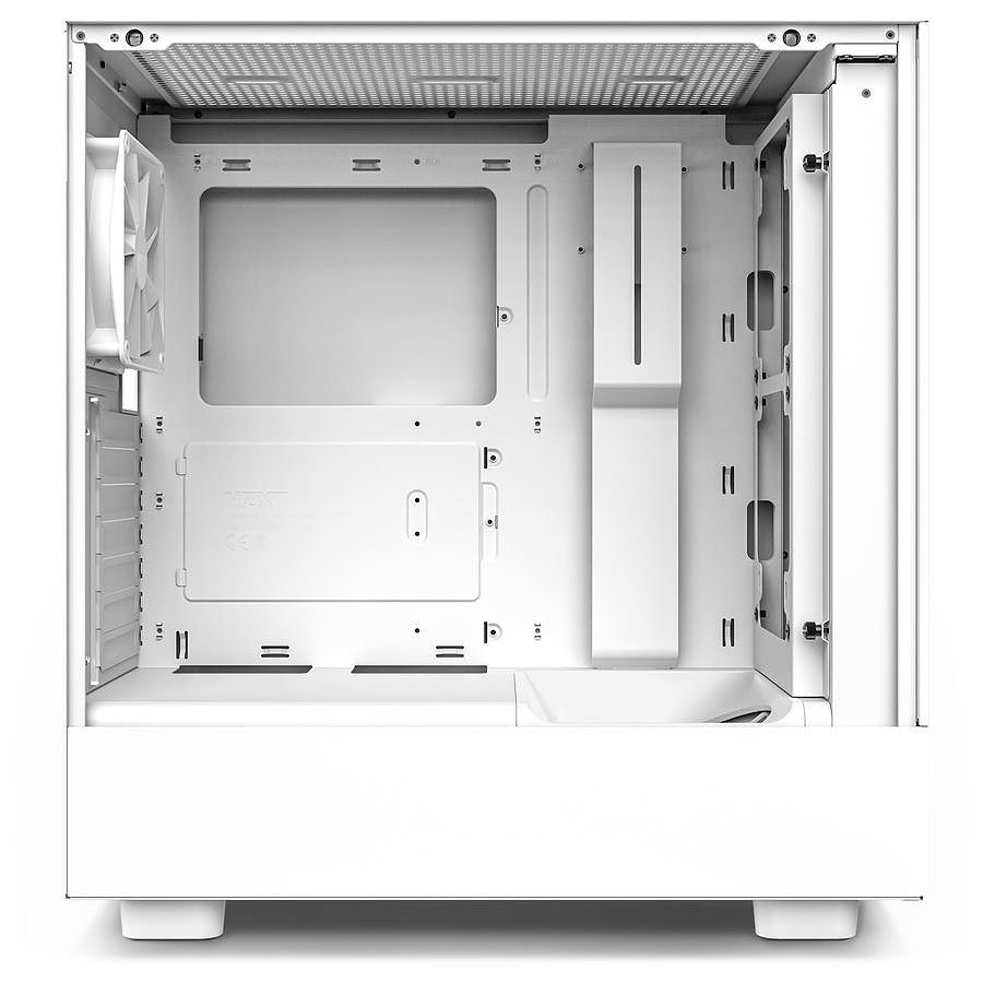 NZXT H5 Flow - Blanc prix maroc- Smartmarket.ma