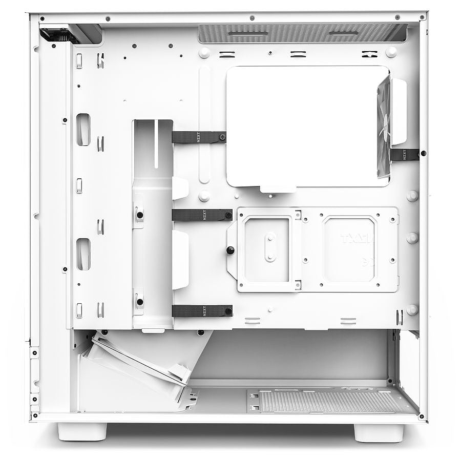 NZXT H5 Flow - Blanc prix maroc- Smartmarket.ma