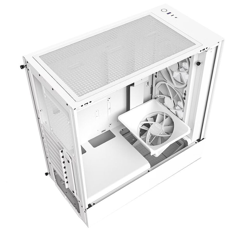 NZXT H5 Elite - Blanc prix maroc- Smartmarket.ma