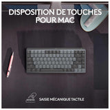 Logitech MX Mechanical Mini for Mac - Gris Sidéral prix maroc- Smartmarket.ma