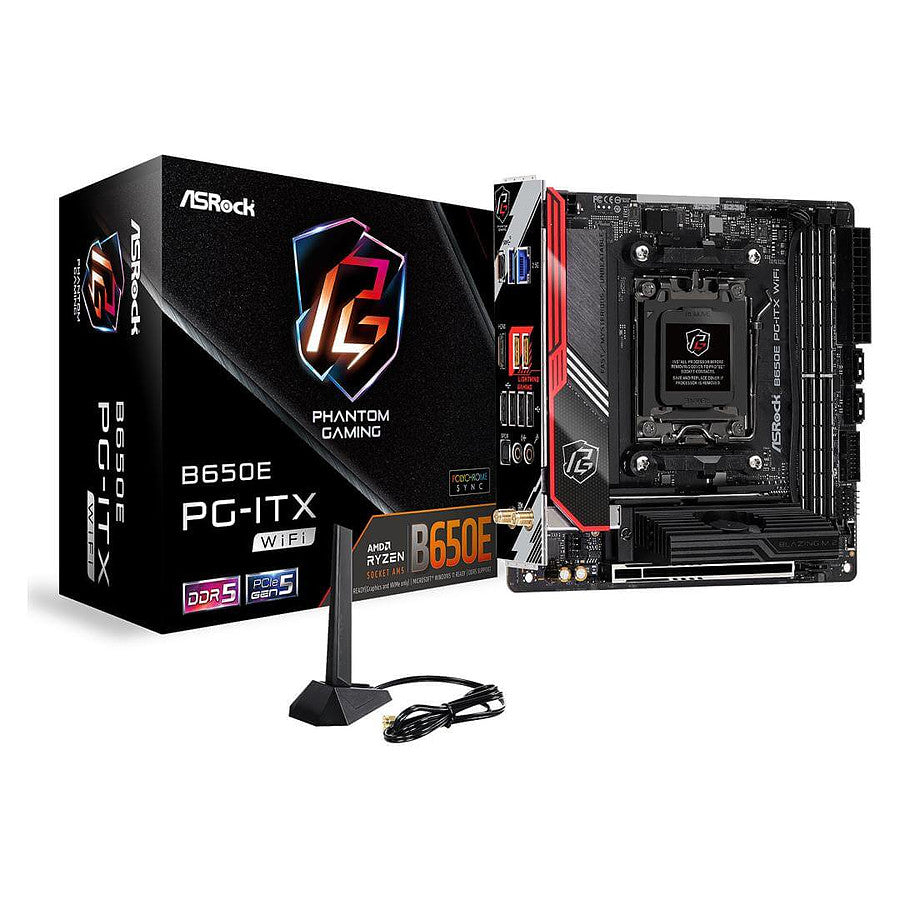 ASRock B650E PG-ITX WiFi prix maroc- Smartmarket.ma