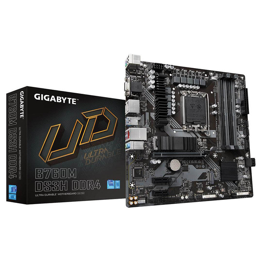 Gigabyte B760M DS3H DDR4 prix maroc- Smartmarket.ma