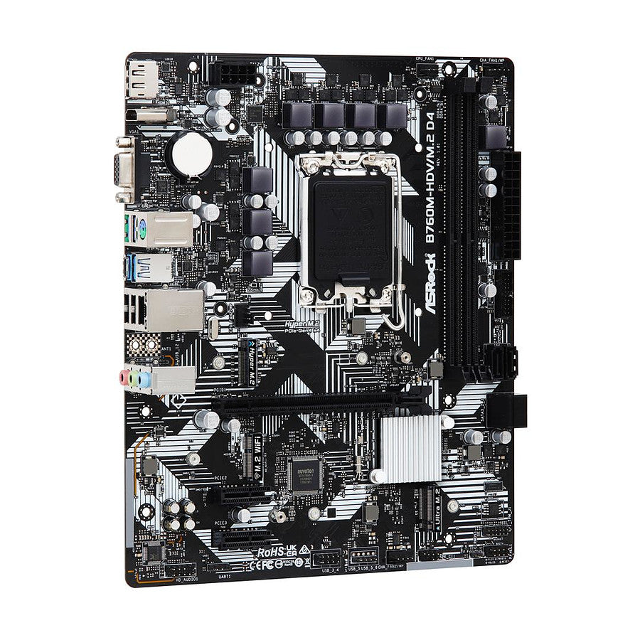 ASRock B760M-HDV/M.2 D4 prix maroc- Smartmarket.ma