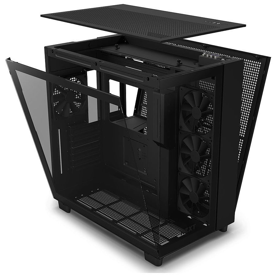 NZXT H9 Flow - Noir prix maroc- Smartmarket.ma