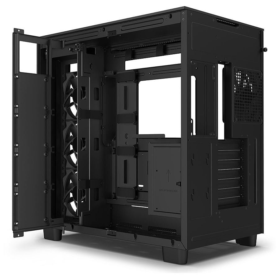 NZXT H9 Flow - Noir prix maroc- Smartmarket.ma