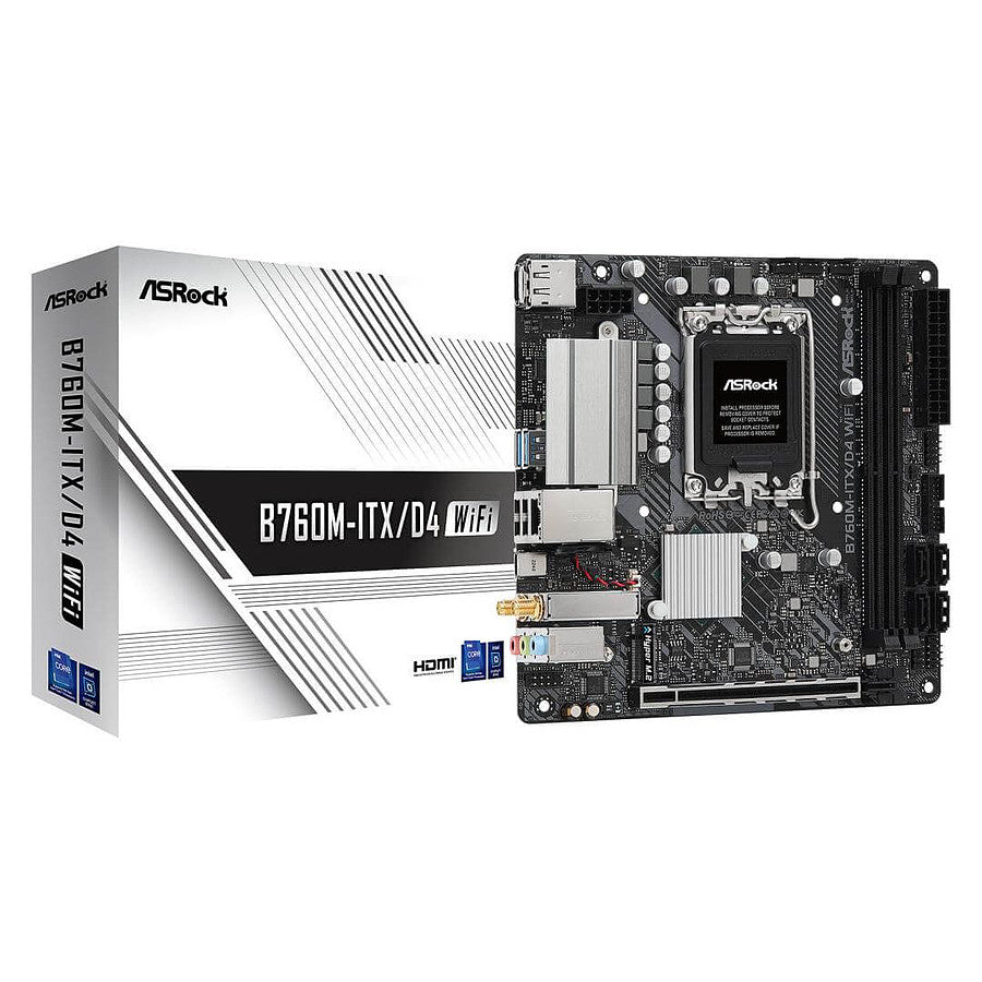 ASRock B760M-ITX/D4 WiFi prix maroc- Smartmarket.ma