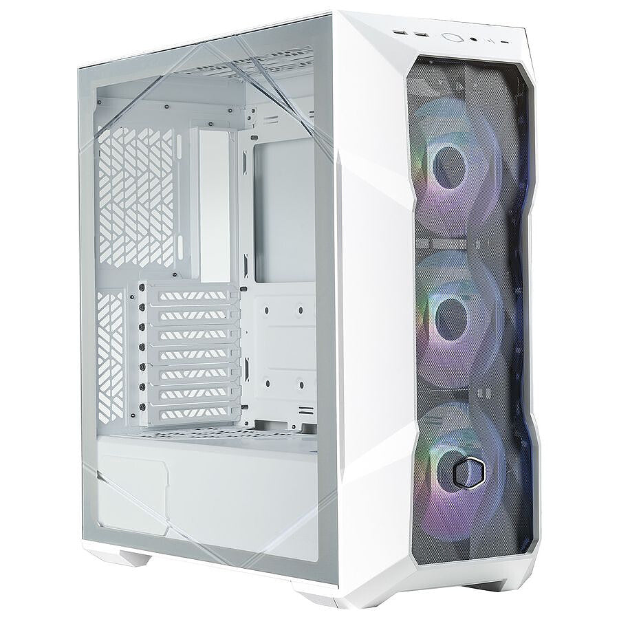 Cooler Master MasterBox TD500 Mesh V2 - Blanc prix maroc- Smartmarket.ma