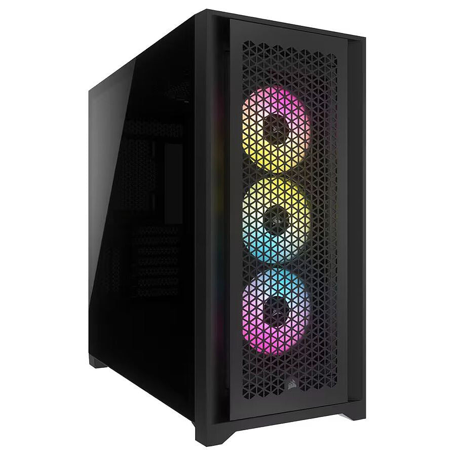 Corsair iCUE 5000D RGB Airflow - Noir prix maroc- Smartmarket.ma