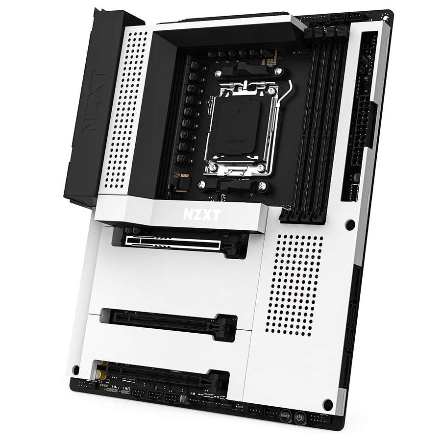 NZXT N7 B650E Blanc prix maroc- Smartmarket.ma