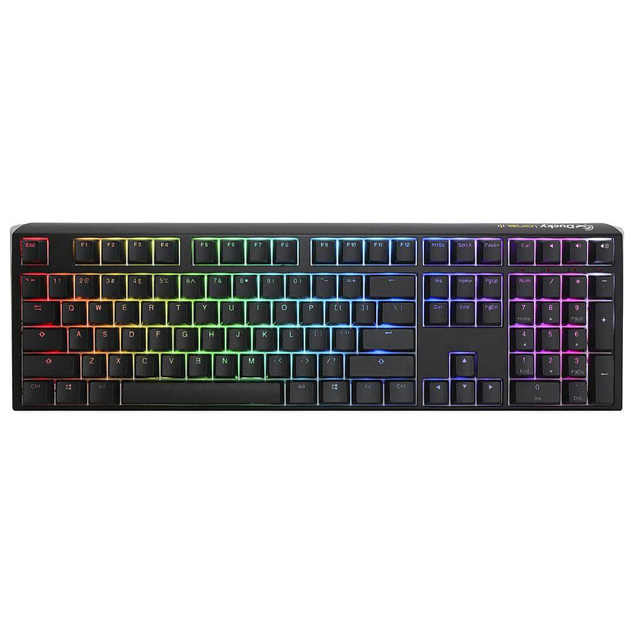 Ducky Channel One 3 - Black - Cherry MX Black prix maroc- Smartmarket.ma