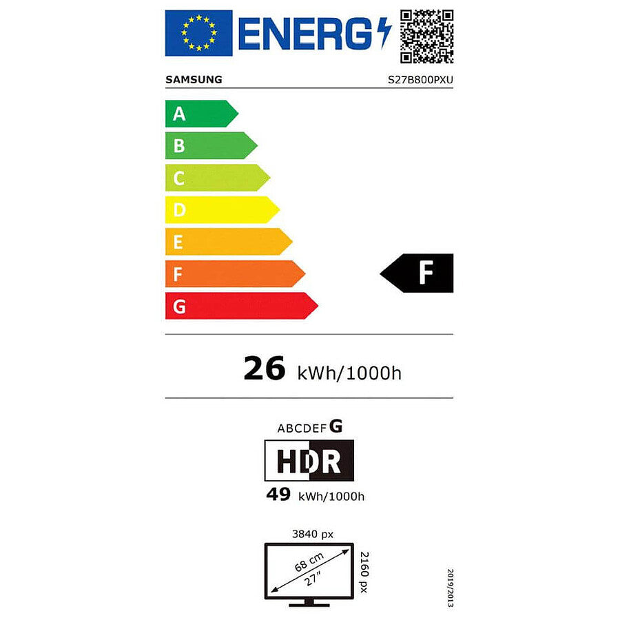 Samsung ViewFinity S8 S27B800PXU prix maroc- Smartmarket.ma