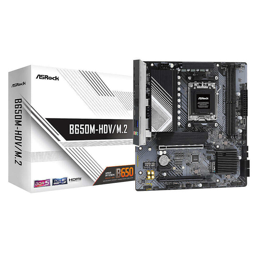 ASRock B650M-HDV/M.2 prix maroc- Smartmarket.ma