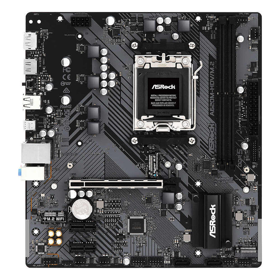 ASRock A620M-HDV/M.2 prix maroc- Smartmarket.ma