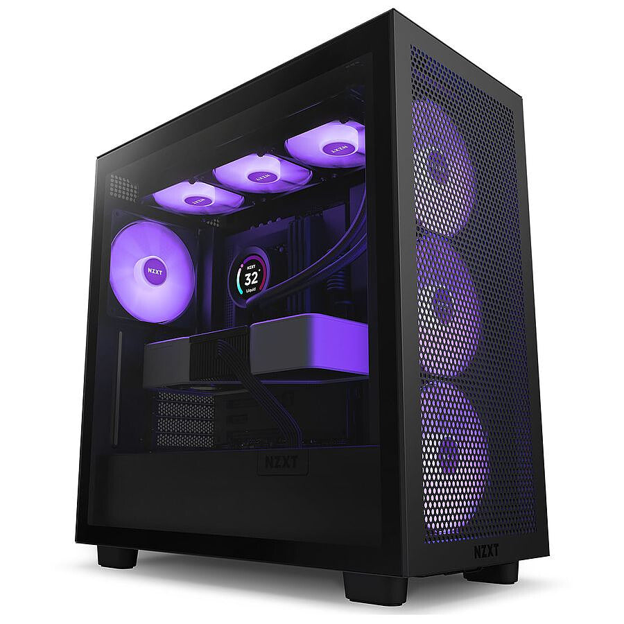 NZXT H7 Flow RGB - Noir prix maroc- Smartmarket.ma