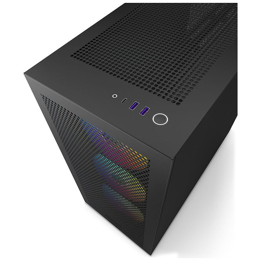 NZXT H7 Flow RGB - Noir prix maroc- Smartmarket.ma