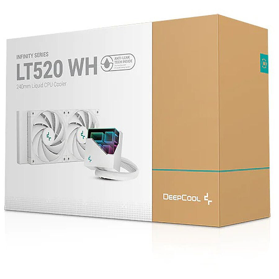 DeepCool LT520 - Blanc prix maroc- Smartmarket.ma