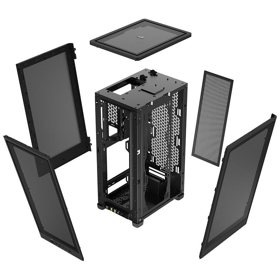 Corsair 2000D Airflow - Noir prix maroc- Smartmarket.ma