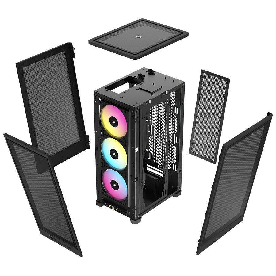 Corsair 2000D RGB Airflow - Noir prix maroc- Smartmarket.ma