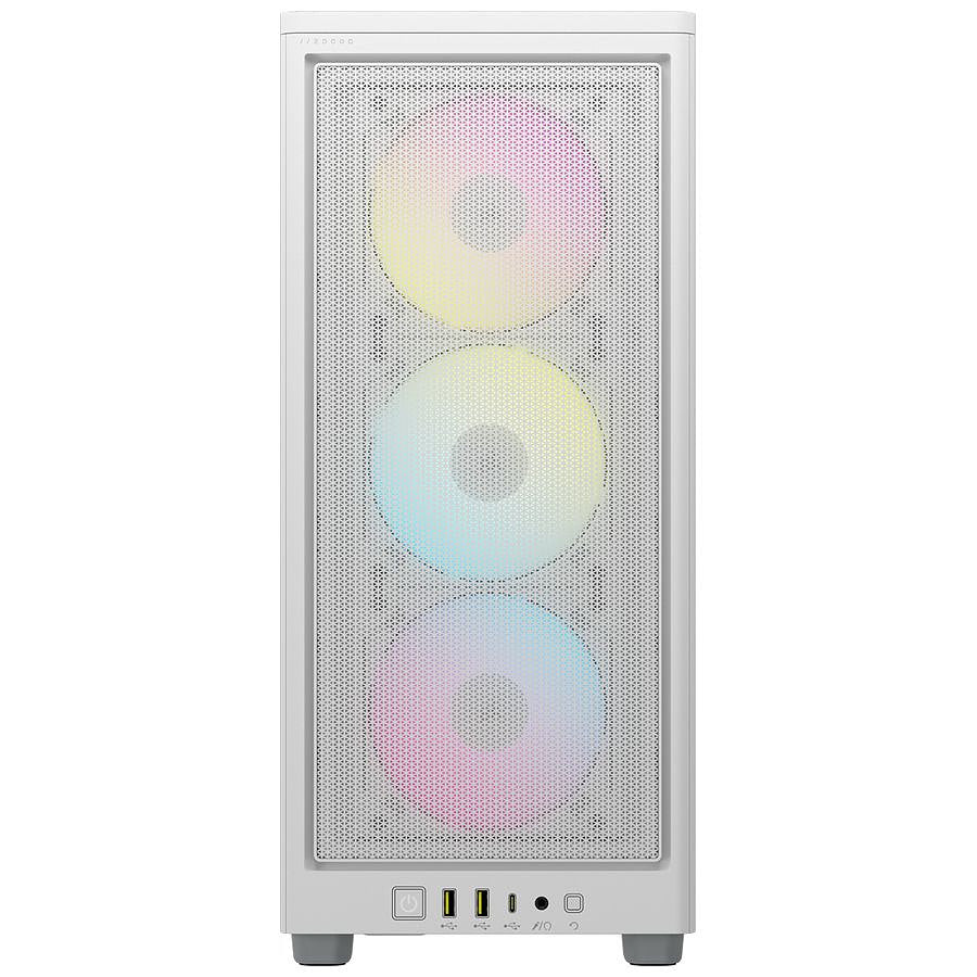 Corsair 2000D RGB Airflow - Blanc prix maroc- Smartmarket.ma