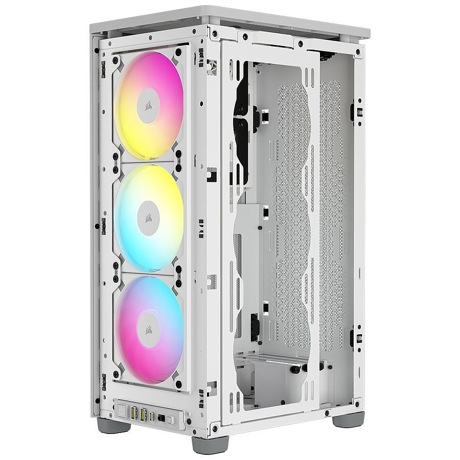 Corsair 2000D RGB Airflow - Blanc prix maroc- Smartmarket.ma