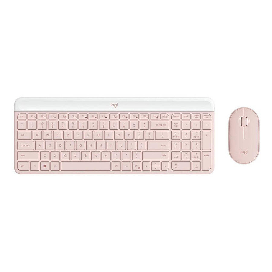 Logitech MK470 - Rose prix maroc- Smartmarket.ma