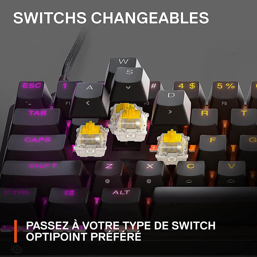 SteelSeries Apex 9 Mini - SteelSeries OptiPoint prix maroc- Smartmarket.ma