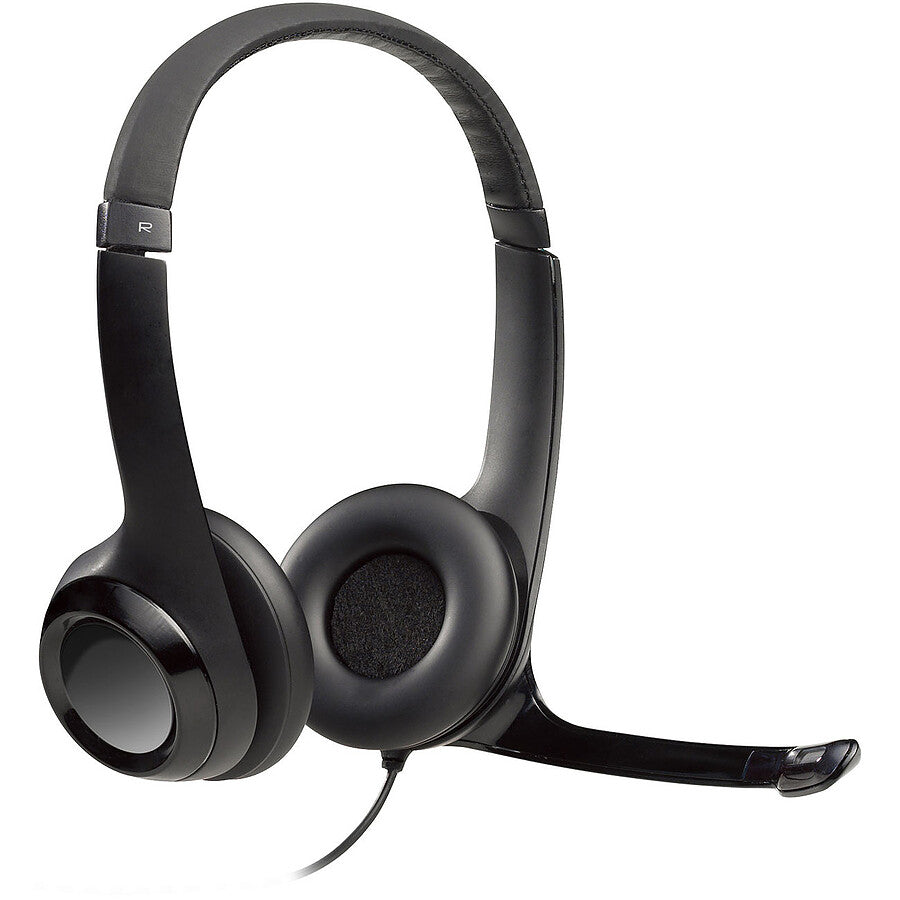 Logitech USB Headset H390 - Noir prix maroc- Smartmarket.ma