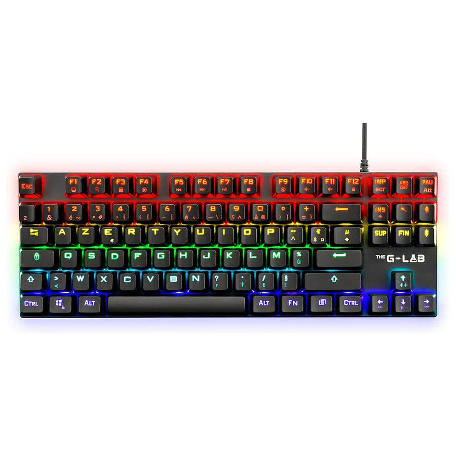 The G-Lab Keyz Mercury TKL - Noir - Outemu Red prix maroc- Smartmarket.ma