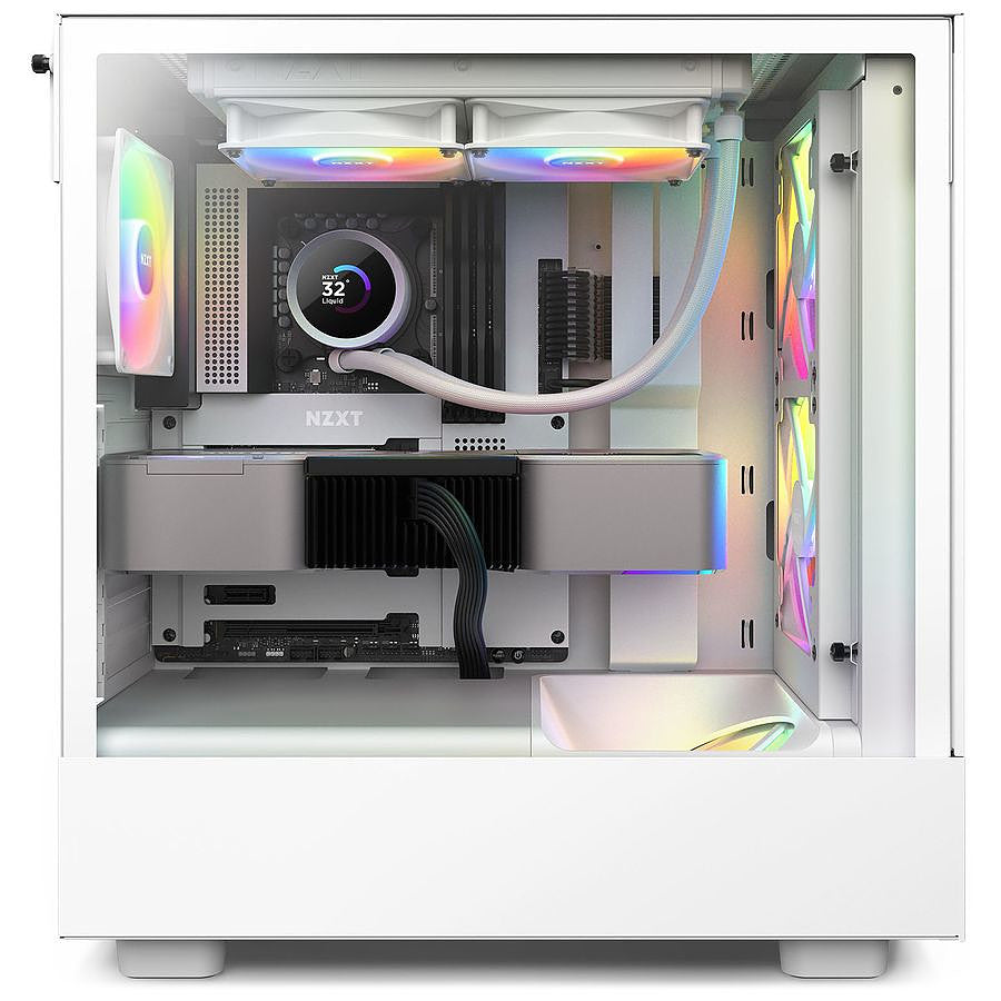 NZXT Kraken 240 RGB - Blanc prix maroc- Smartmarket.ma