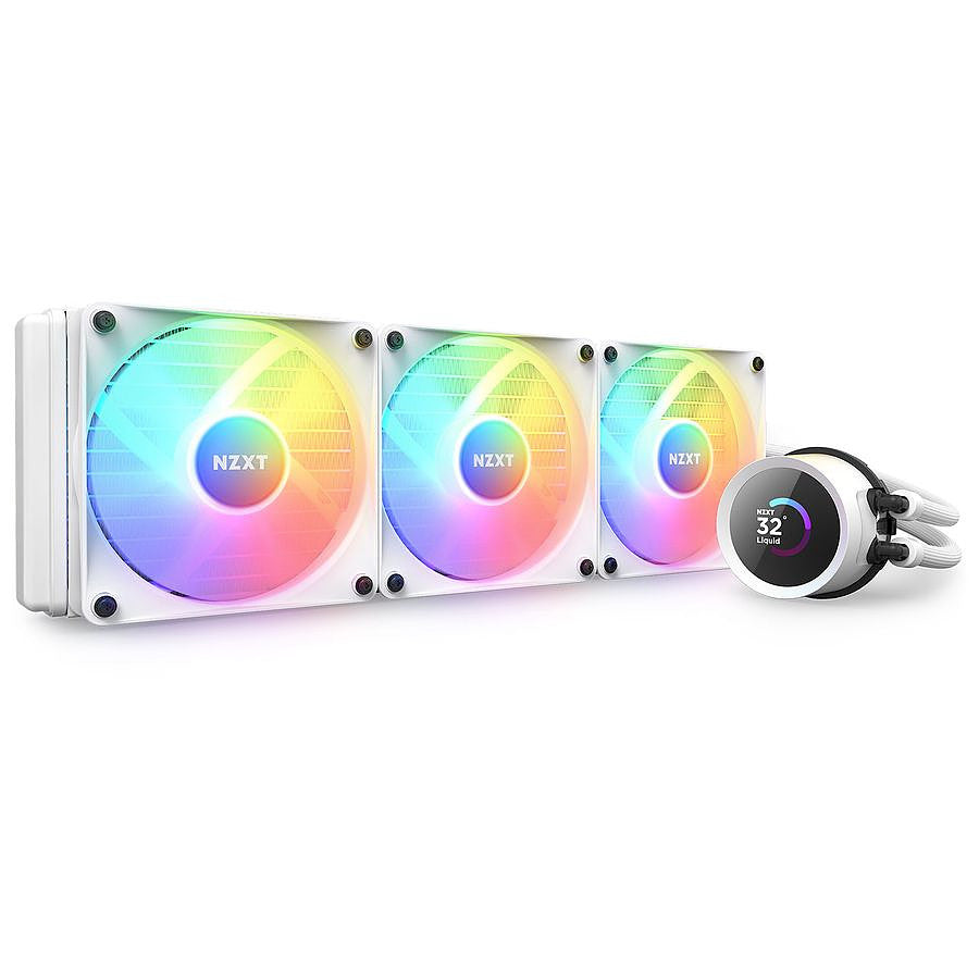 NZXT Kraken 360 RGB - Blanc prix maroc- Smartmarket.ma