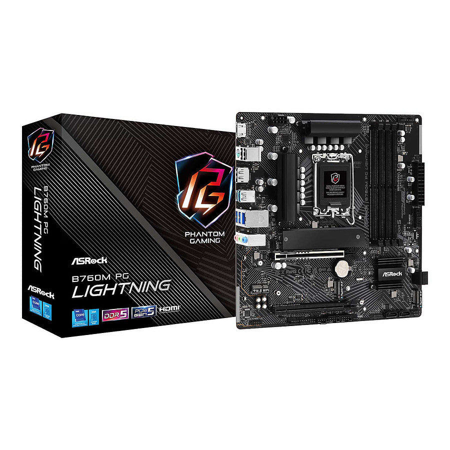 ASRock B760M PG Lightning prix maroc- Smartmarket.ma