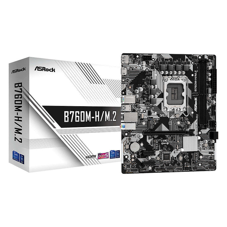 ASRock B760M-H/M.2 prix maroc- Smartmarket.ma