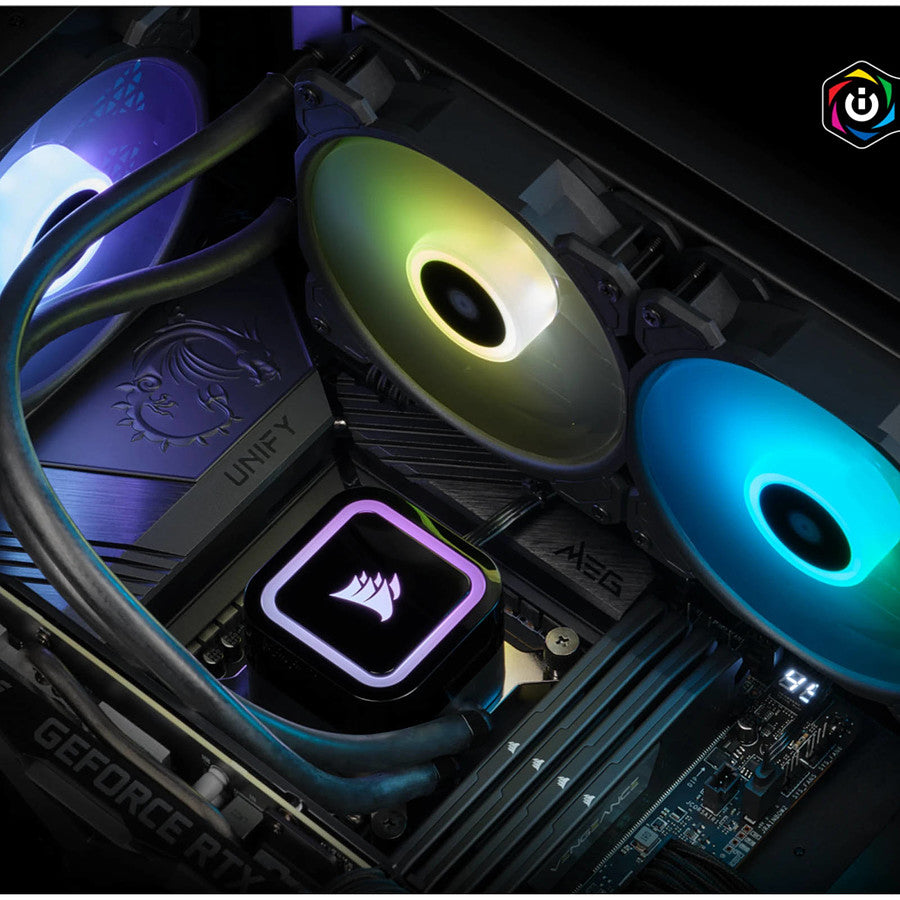 Corsair ICUE H100X RGB ELITE V2 prix maroc- Smartmarket.ma