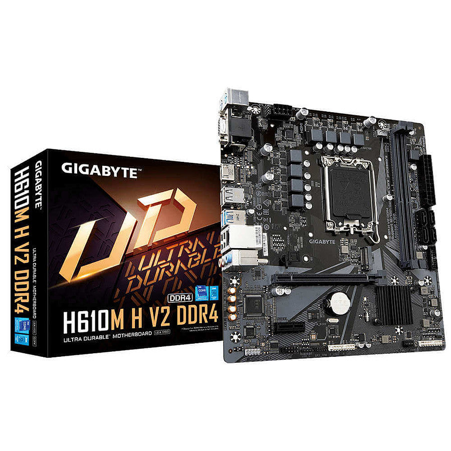 Gigabyte H610M H V2 DDR4 prix maroc- Smartmarket.ma