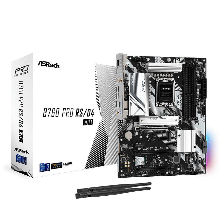 ASRock B760 Pro RS/D4 WiFi prix maroc- Smartmarket.ma