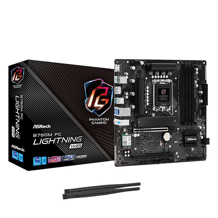 ASRock B760M PG Lightning WiFi prix maroc- Smartmarket.ma