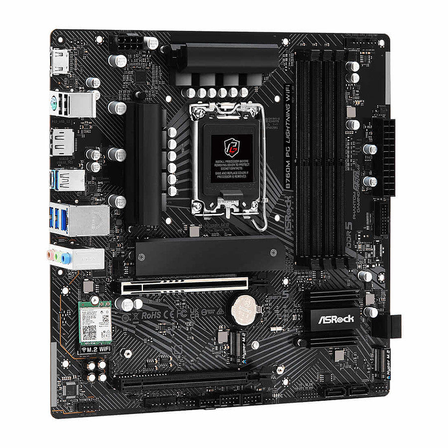 ASRock B760M PG Lightning WiFi prix maroc- Smartmarket.ma