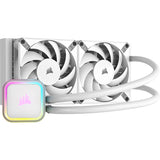 Corsair ICUE H100i RGB ELITE - Blanc prix maroc- Smartmarket.ma