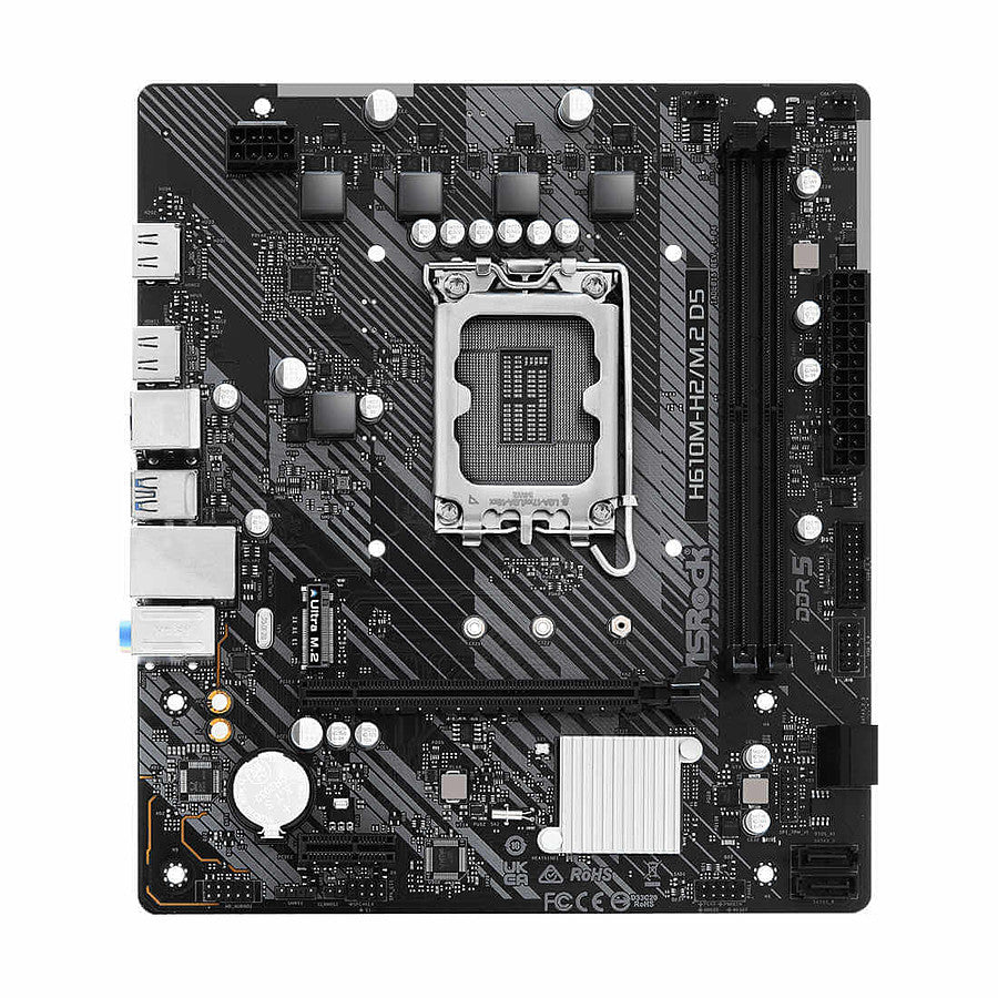 ASRock H610M-H2/M.2 D5 prix maroc- Smartmarket.ma