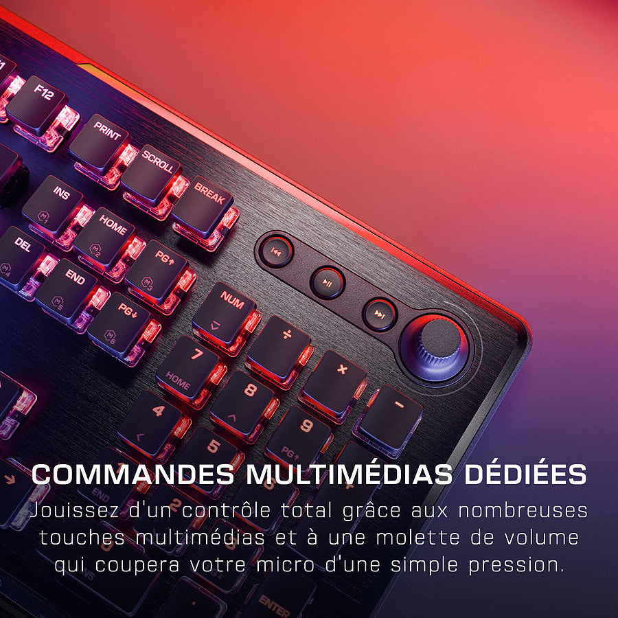 Roccat Vulcan II Linear - Roccat Titan II Red - Noir prix maroc- Smartmarket.ma