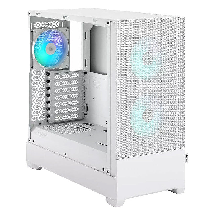 Fractal Design Pop Air RGB TG - Blanc prix maroc- Smartmarket.ma