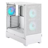 Fractal Design Pop Air RGB TG - Blanc prix maroc- Smartmarket.ma