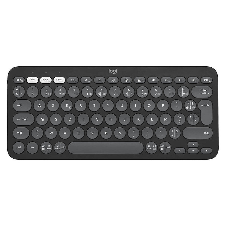 Logitech Pebble Keys 2 K380s - Graphite prix maroc- Smartmarket.ma