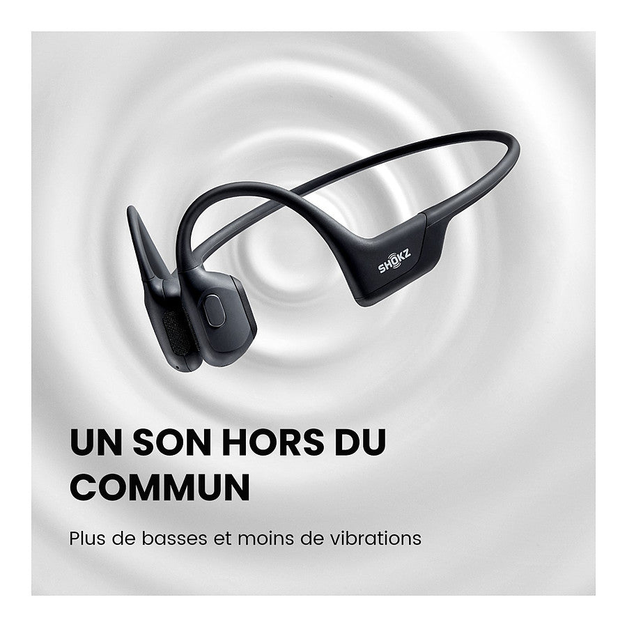 Shokz OpenRun Pro Mini Noir - Casque sans fil prix maroc- Smartmarket.ma