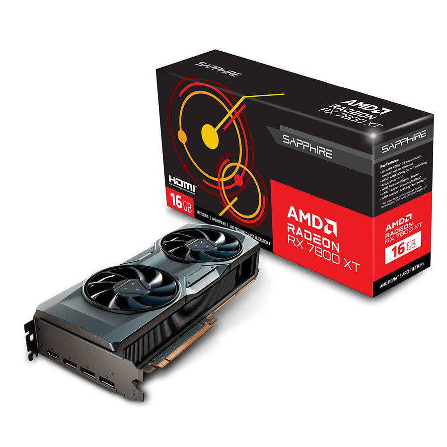 Sapphire AMD Radeon RX 7800 XT 16GB prix maroc- Smartmarket.ma