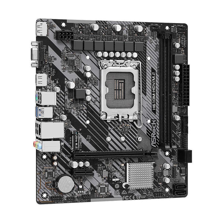 ASRock H610M-HDV/M.2 R2.0 prix maroc- Smartmarket.ma