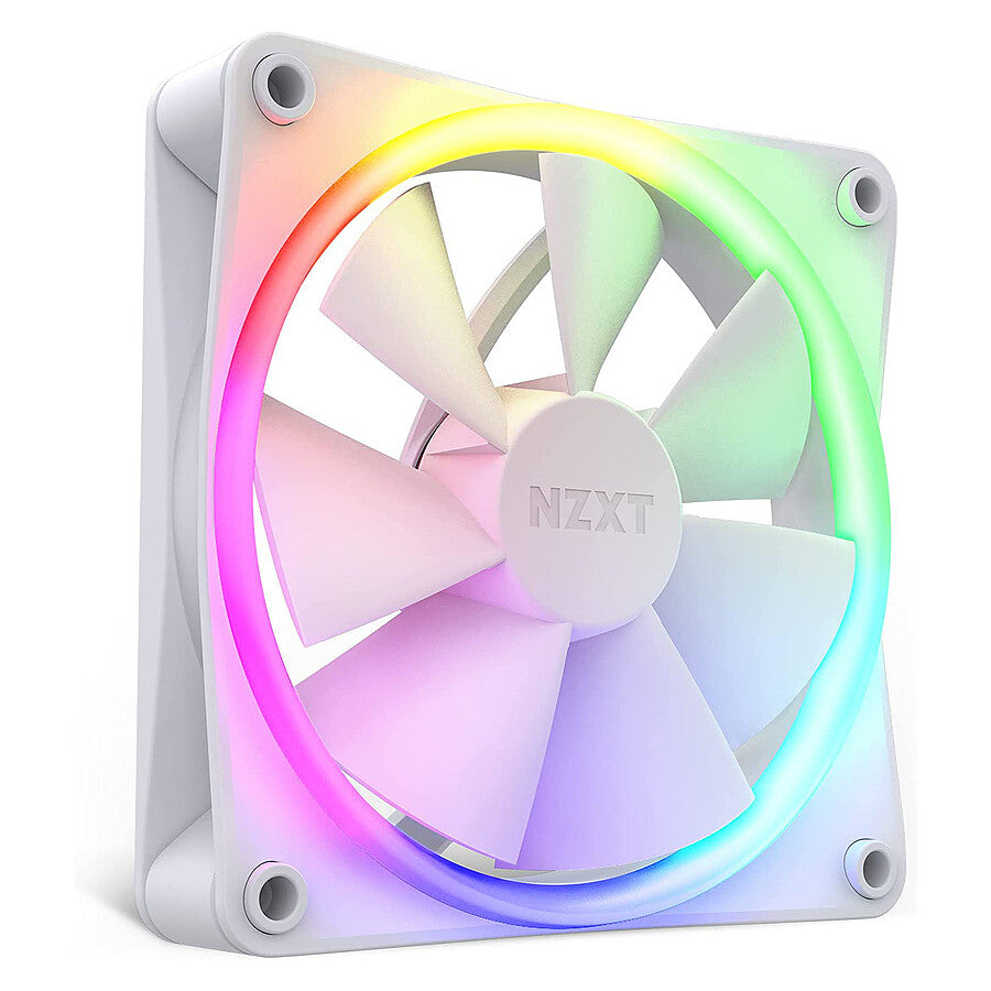 NZXT F120 RGB Triple Pack - Blanc prix maroc- Smartmarket.ma