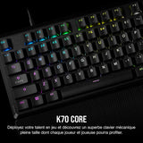 Corsair K70 Core RGB - Corsair Red prix maroc- Smartmarket.ma