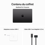 Macbook Apple MacBook Pro M3 Pro 14" Noir sidéral 18Go/1 To (MRX43FN/A-QWERTZ-CH) - Maroc