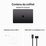 Macbook Apple MacBook Pro M3 Max 16" Noir sidéral 48Go/1 To (MUW63FN/A) - Maroc